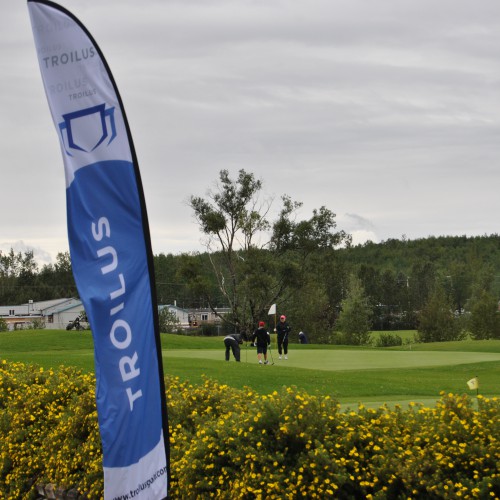 United Way Golf Tournament in Chibougamau where Troilus was the lead sponsor 